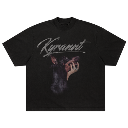 Faded Doberman Design T-Shirt