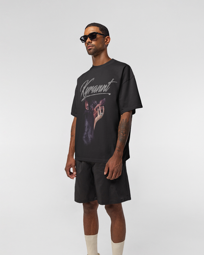 Faded Doberman Design T-Shirt